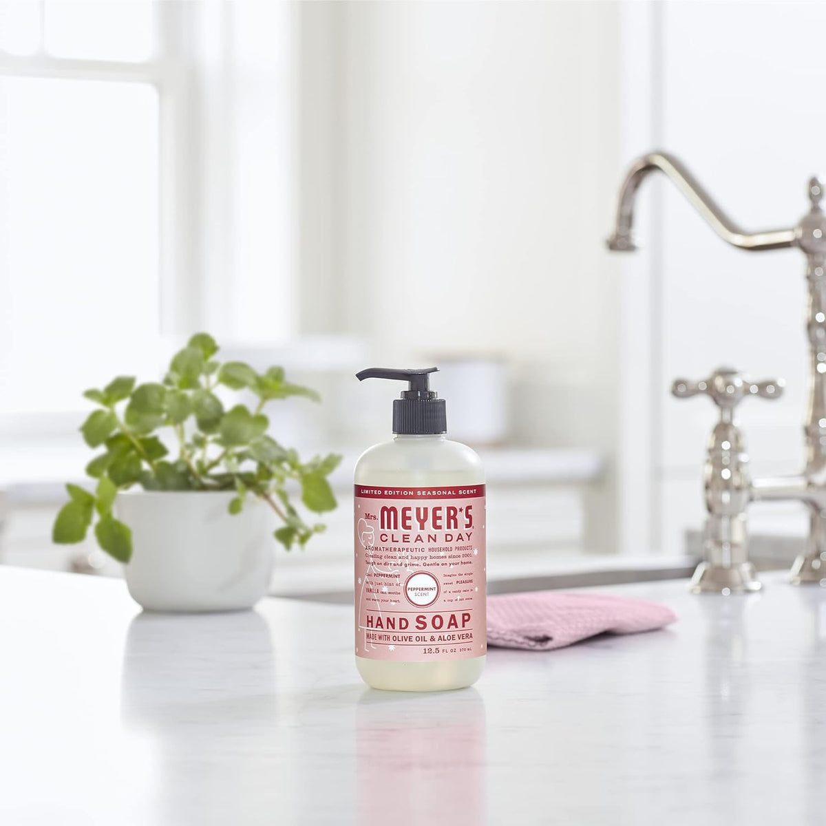 Mrs. MEYER'S Clean Day Hand Soap package dimensions