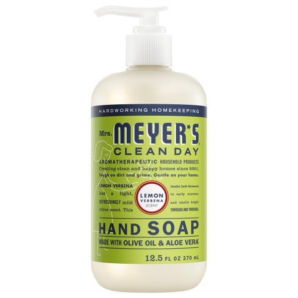 Mrs. MEYER'S Clean Day Liquid Hand Soap Lavender scent front view