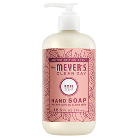 Mrs. MEYER'S Clean Day Liquid Hand Soap Lilac 12.5 oz bottle front view