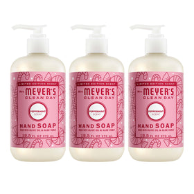 Mrs. MEYER'S Clean Day Liquid Hand Soap Peppermint 12.5 oz front view