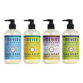 Mrs. MEYER'S Clean Day Liquid Hand Soap Variety Pack with 4 bottles