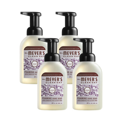 Mrs. MEYER'S Foaming Hand Soap Lavender Scent front view