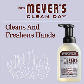 Mrs. MEYER'S Foaming Hand Soap Lavender Scent in a kitchen setting