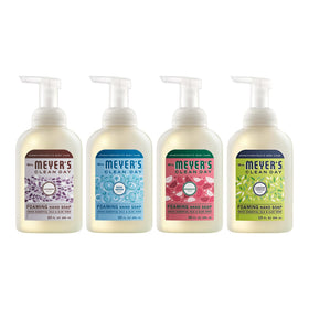 Mrs. MEYER'S Foaming Hand Soap Variety Pack with 4 bottles
