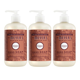 Mrs. MEYER'S Gingerbread Liquid Hand Soap 12.5 fl oz front view