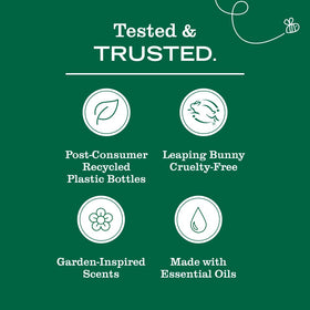 Mrs. MEYER'S Hand Soap showing essential ingredients