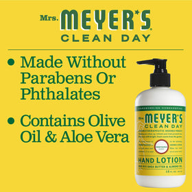 Mrs. MEYER'S Honeysuckle Hand Lotion packaging