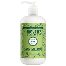 Mrs. MEYER'S Iowa Pine Hand Lotion 12 oz front view