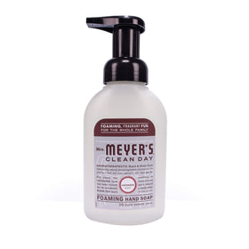Mrs. MEYER'S Lavender Foaming Hand Soap packaging side view