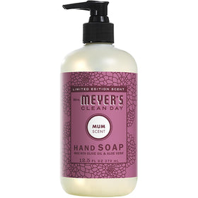 Mrs. MEYER'S Liquid Hand Soap bottle featuring Fall Leaves fragrance