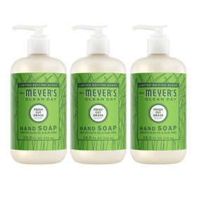 Mrs. MEYER'S Liquid Hand Soap Fresh Cut Grass 12.5 oz front view