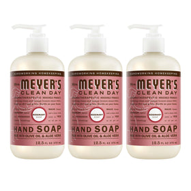 Mrs. MEYER'S Liquid Hand Soap Rosemary Scent front view