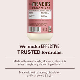 Mrs. MEYER'S Liquid Hand Soap with essential oils ingredients