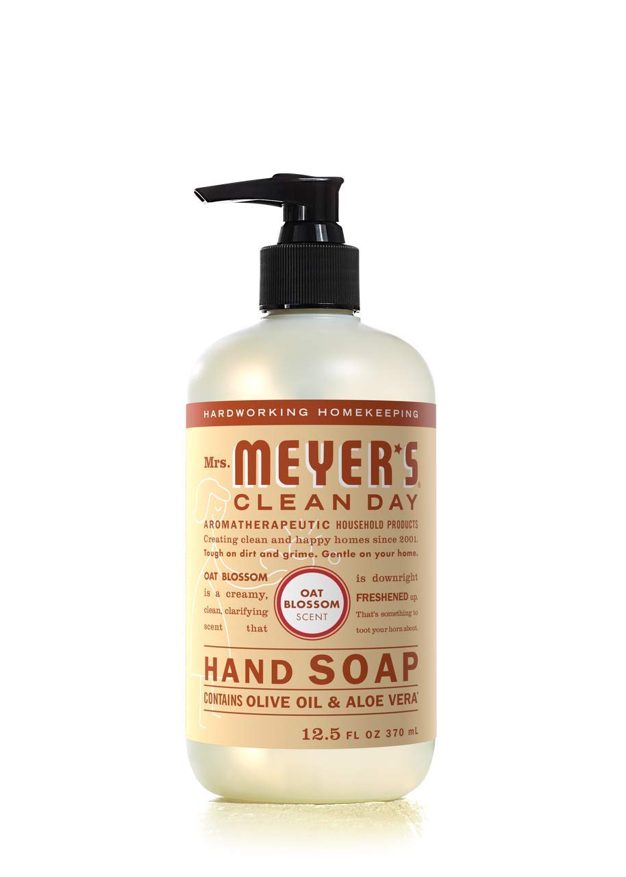 Mrs. MEYER'S Oat Blossom scent hand soap bottle