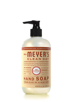 Mrs. MEYER'S Oat Blossom scent hand soap bottle