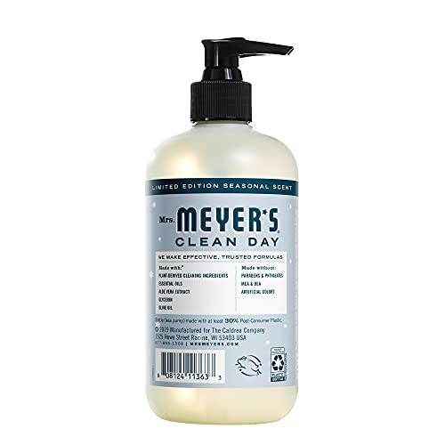 Mrs. MEYER'S SnowDrop Liquid Hand Soap 12.5 oz packaging