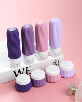 Mrsdry leak proof travel containers with secure sealing
