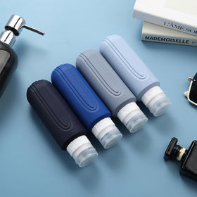 Mrsdry silicone travel bottles in a travel bag