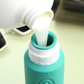 Mrsdry silicone travel bottles wide opening for easy filling