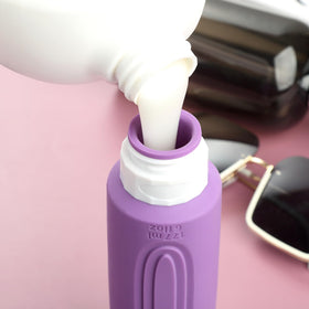 Mrsdry travel bottle demonstrating leak-proof design