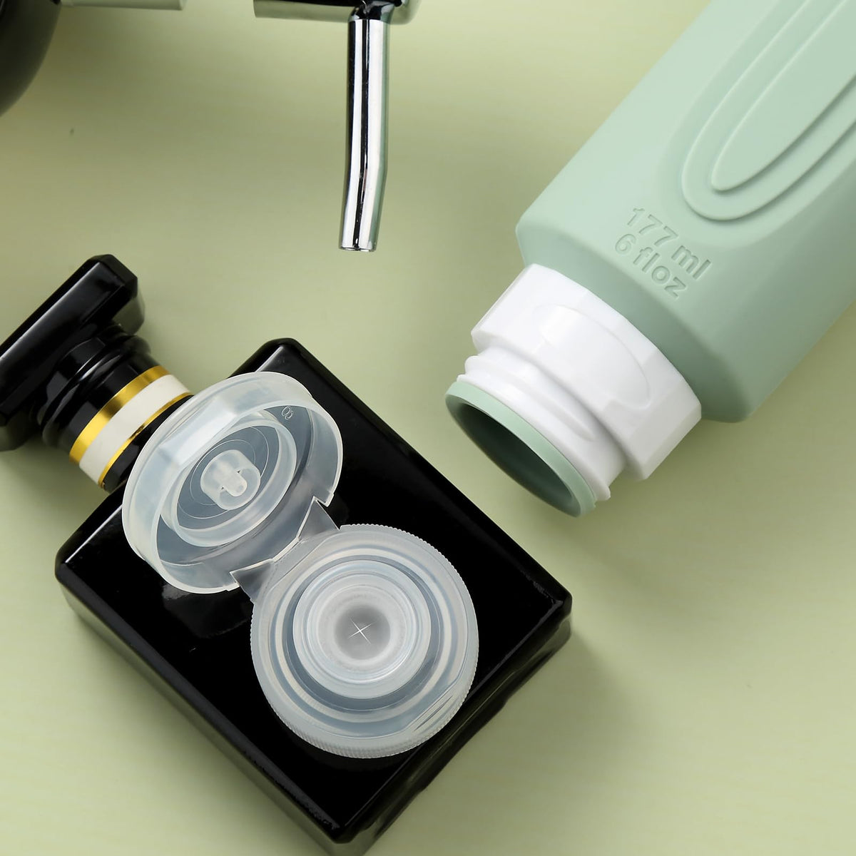 Mrsdry Travel Bottles 6oz showing leak-proof feature