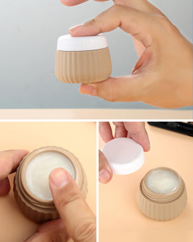 Mrsdry travel bottles showing the wide opening design