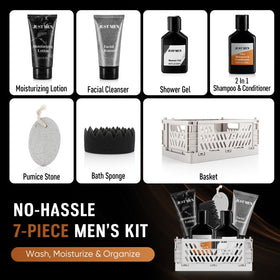 MS.DORYA Men's 2-in-1 Shampoo and Facial Cleanser