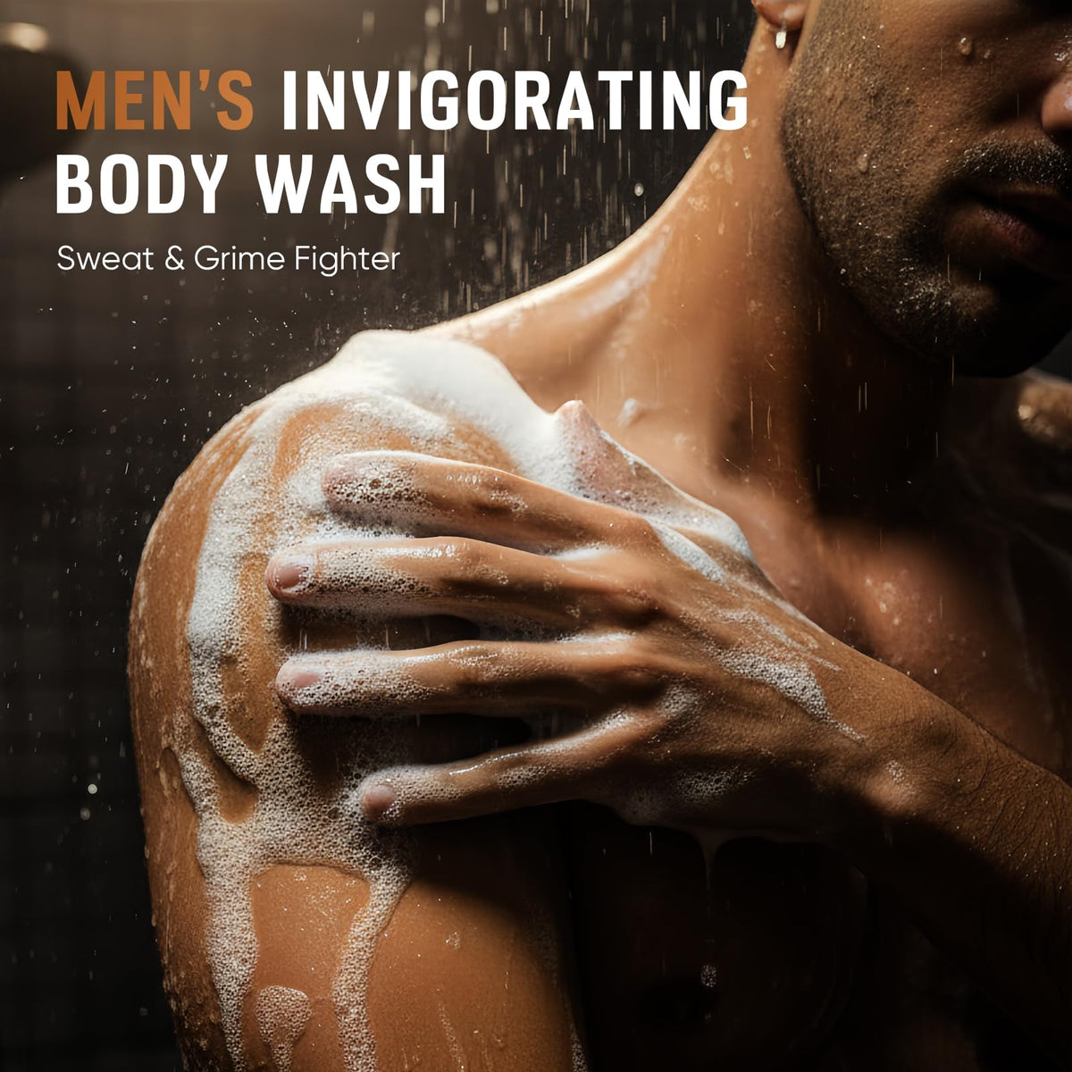 MS.DORYA Men's Grooming Kit exfoliating bath sponge