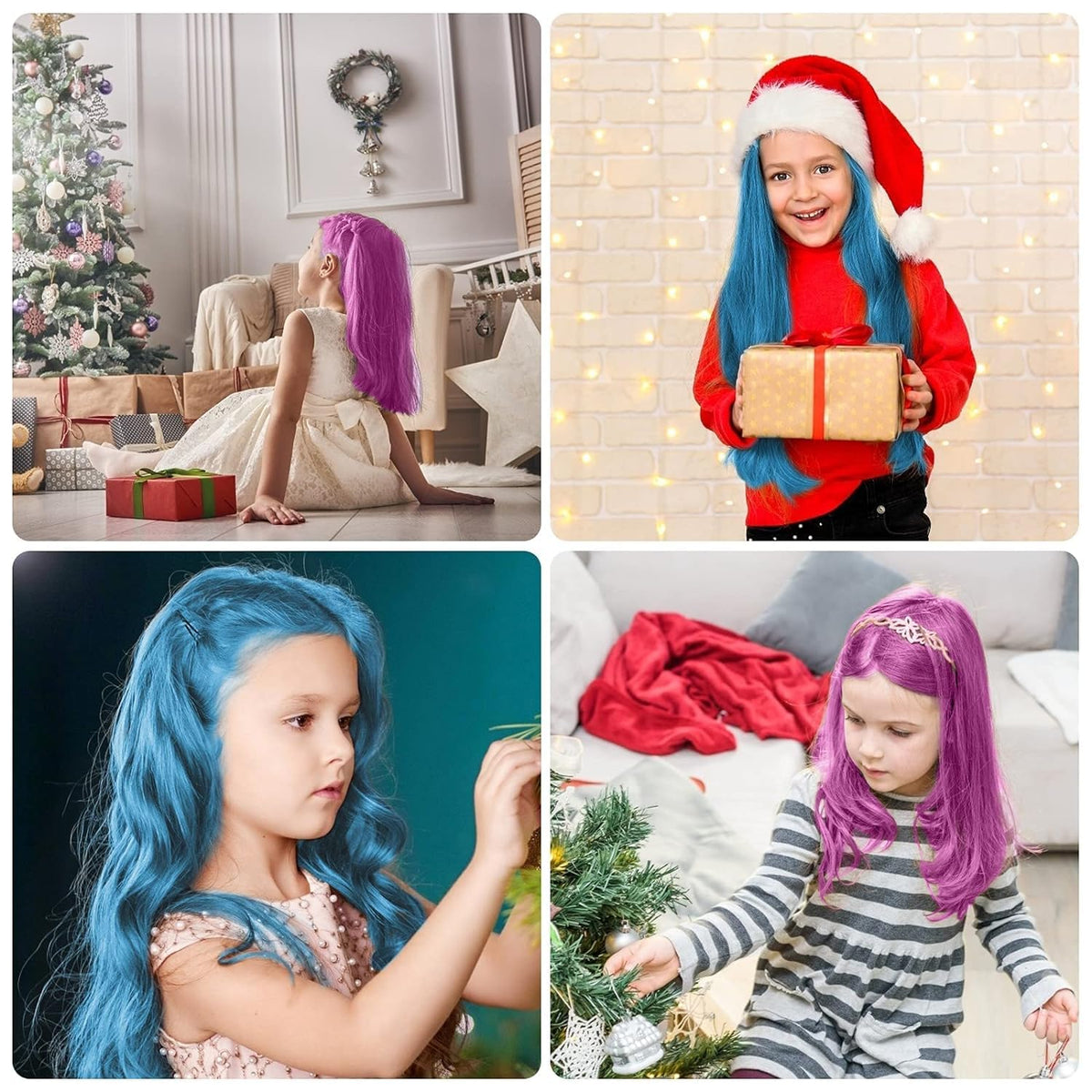 MSDADA Hair Chalk Comb displayed with hair accessories