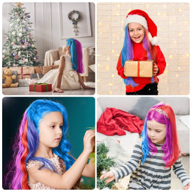 MSDADA Hair Chalk Comb in use at a birthday party setting