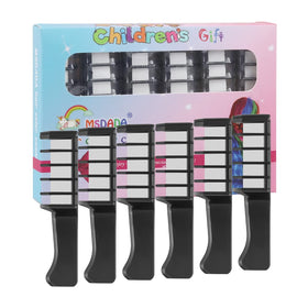 MSDADA Hair Chalk Comb in various colours front view