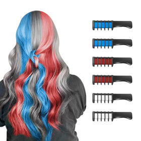MSDADA Hair Chalk Comb in various colours front view
