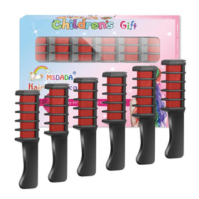 MSDADA Hair Chalk Comb in various colours front view