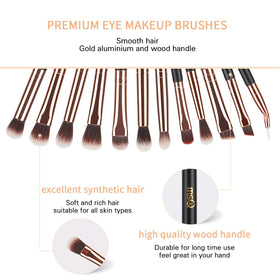 MSQ blending brush from the 12pcs set on a white background