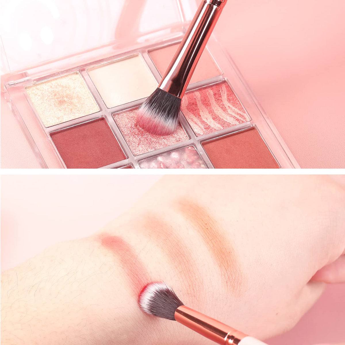 MSQ brush set packaging with all 12 brushes displayed