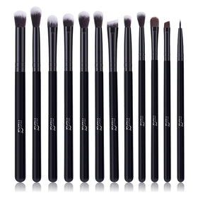 MSQ Eye Makeup Brushes Set 12pcs with soft synthetic hairs