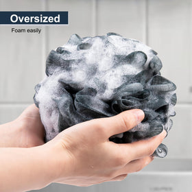 MTDLYICE loofah sponge set with hanging rope