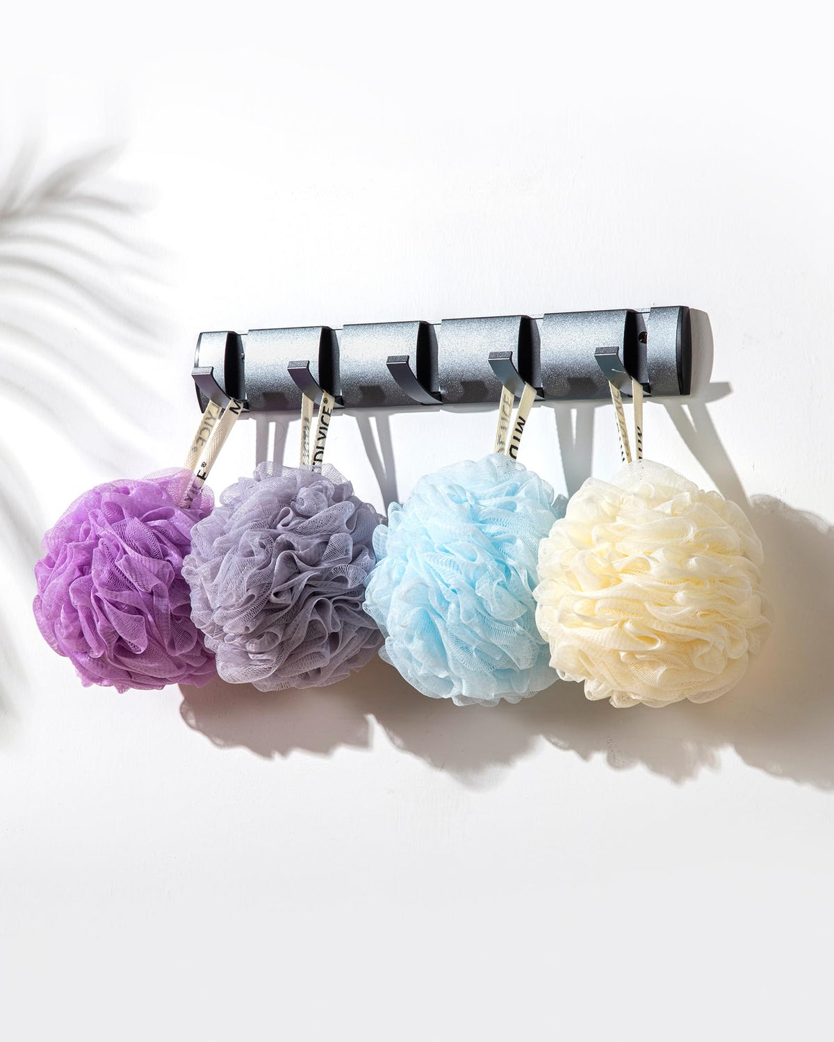 MTDLYICE XXL Large Loofah Sponge in bathroom setting