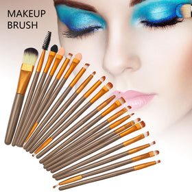 MTDXILTAI set of 20 makeup brushes displayed