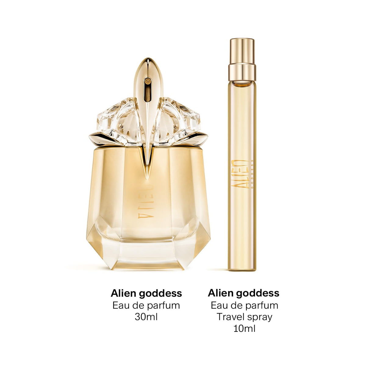 Mugler Alien Goddess Eau de Parfum gift set packaging