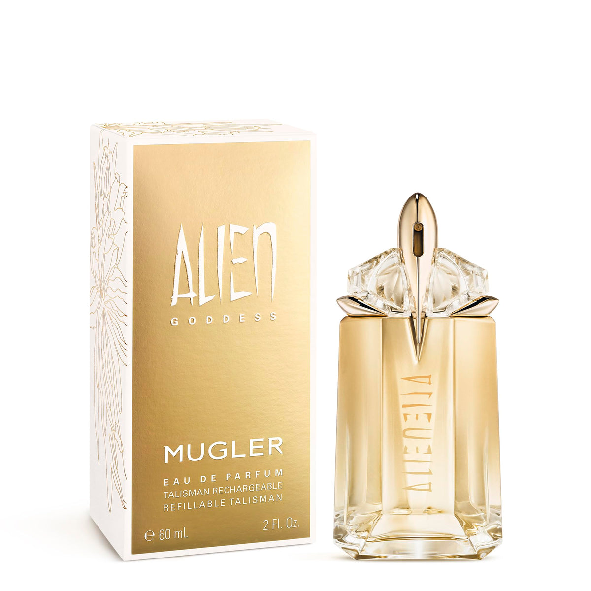 Mugler Alien Goddess Eau de Parfum in a lifestyle setting