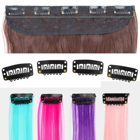 MUIIGOOD wig clips set in packaging with sewing accessories