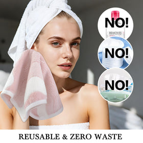 Multiple SINLAND face towels in various colours