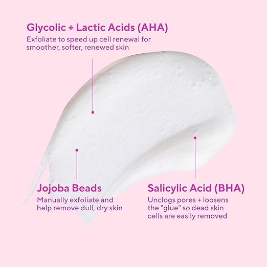 Murad AHA/BHA Exfoliating Cleanser 2 Fl Oz with packaging