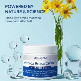MURASAKI BEAUTY Arnica Bruise Cream lifestyle use