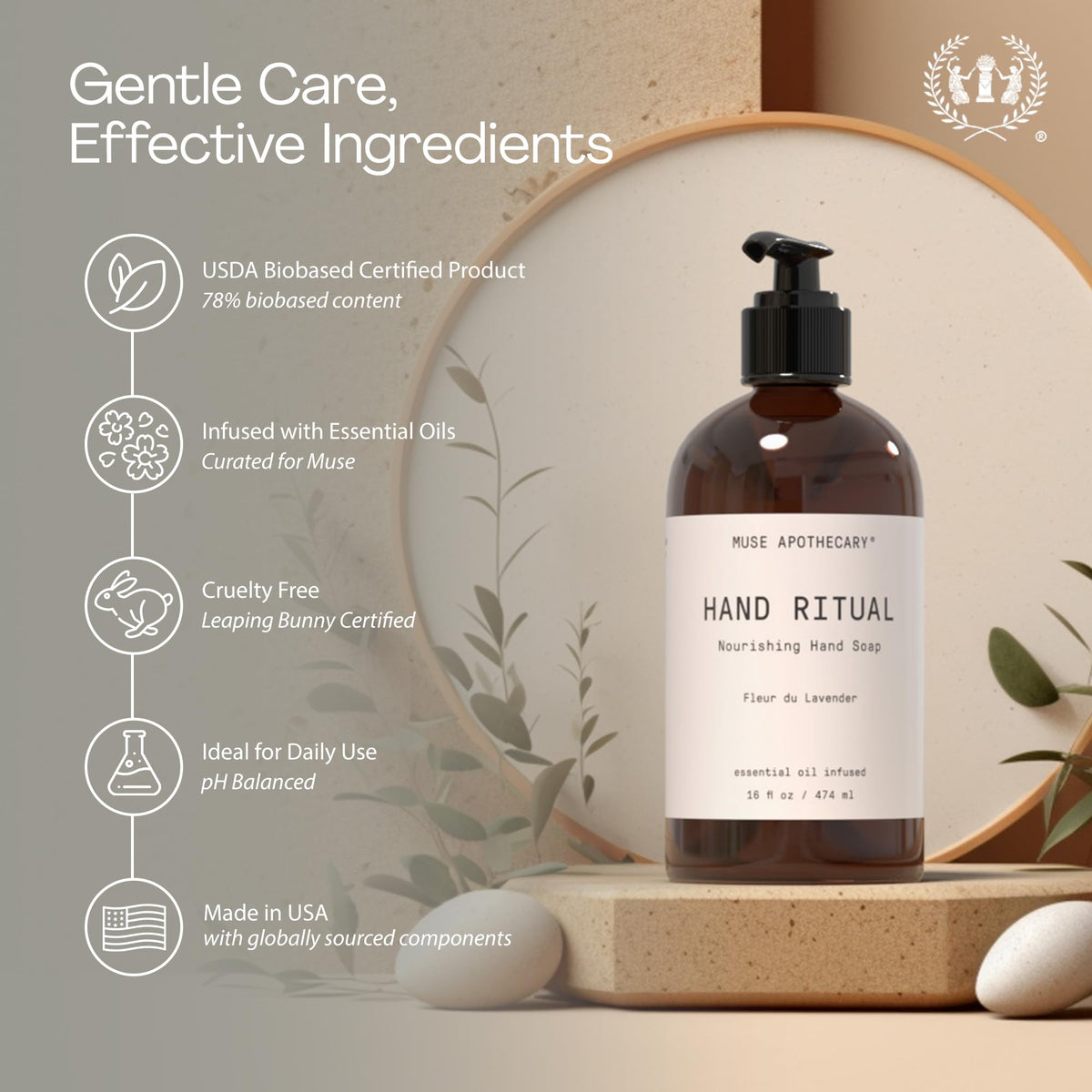 Muse Apothecary Hand Ritual essential oil ingredients