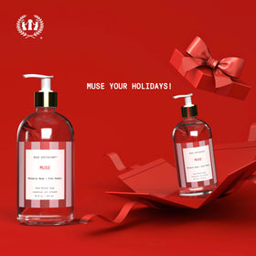 Muse Apothecary Hand Ritual packaging display