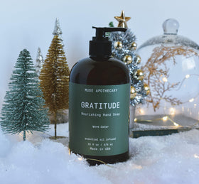 Muse Apothecary Hand Ritual Warm Cedar packaging