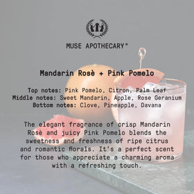 Muse Apothecary Hand Ritual with natural essential oils displayed