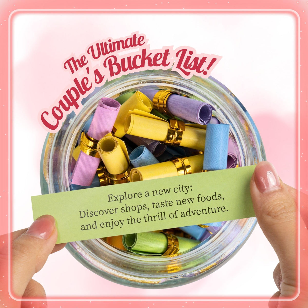 Musemory jar with affirmation cards in a cozy setting